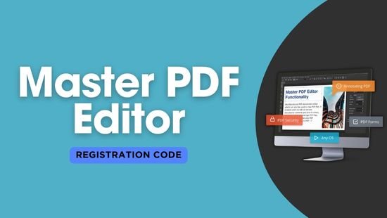 Master PDF Editor Registration Code
