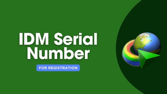 IDM Serial Number For Registration